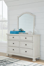 Load image into Gallery viewer, Robbinsdale Antique White 5 Pc. Dresser, Mirror, Sleigh Storage Bed