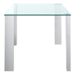 FRANKFURT-DINING TABLE-STAINLESS STEEL - Furniture Depot