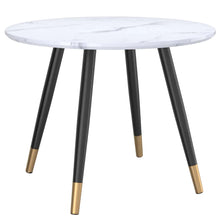 Load image into Gallery viewer, Emery Round Dining Table in White - Furniture Depot