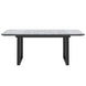 Gavin Dining Table with Extension in Black - Furniture Depot