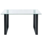 Franco Rectangular Dining Table in Black - Furniture Depot