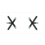 Stark Rectangular Dining Table in Black - Furniture Depot