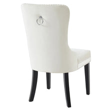 Load image into Gallery viewer, Rizzo Side Chair, set of 2 in Ivory Velvet - Furniture Depot