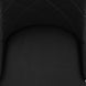 Devo Side Chair, set of 2 in Black - Furniture Depot