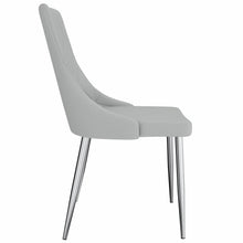 Load image into Gallery viewer, Devo Side Chair, set of 2 in Light Grey - Furniture Depot