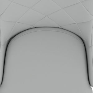 Devo Side Chair, set of 2 in Light Grey - Furniture Depot