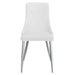 Devo Side Chair, set of 2 in White - Furniture Depot