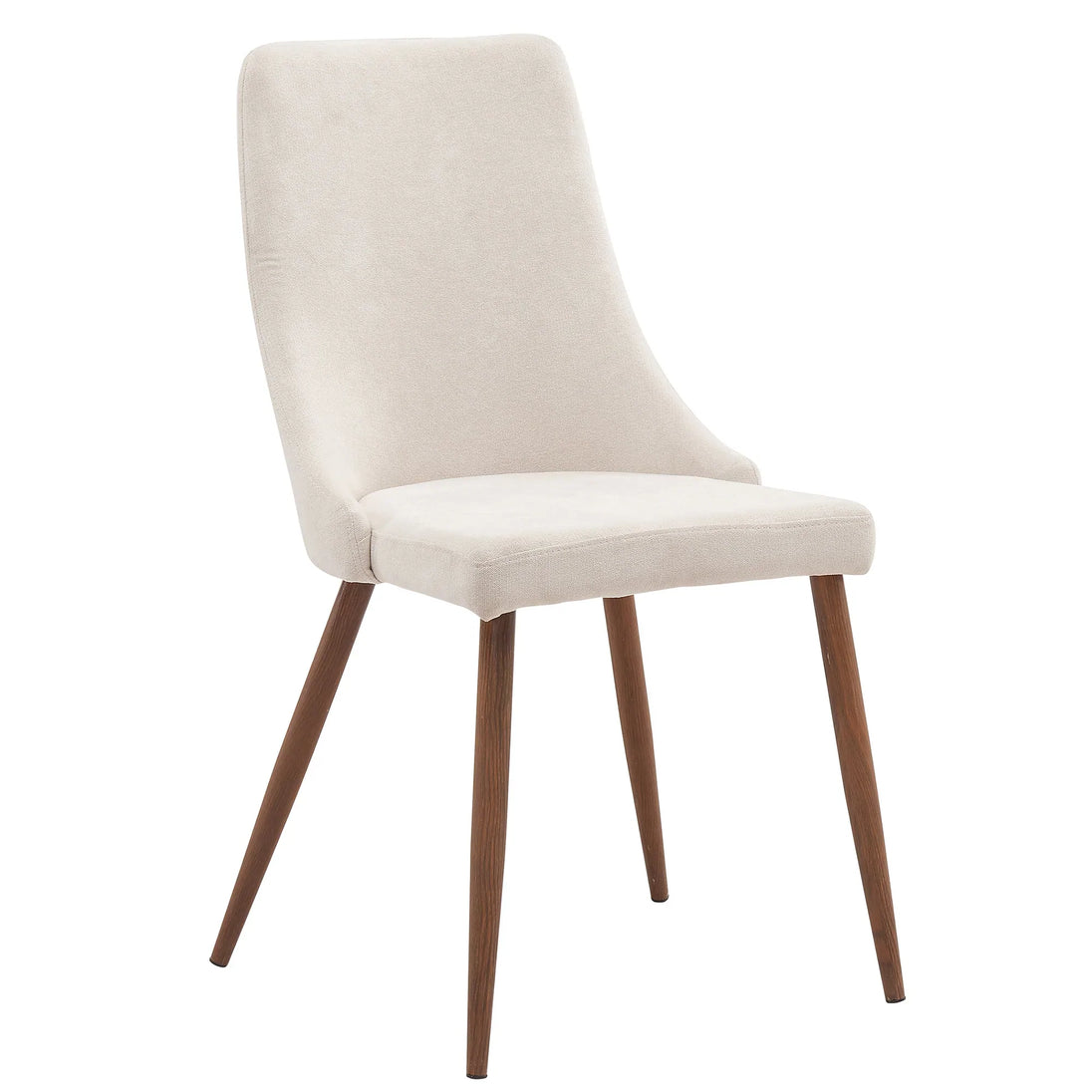 Cora Side Chair, set of 2 in Beige - Furniture Depot