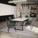 Silvano Side Chair, set of 2 in Vintage Grey - Furniture Depot