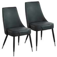 Load image into Gallery viewer, Silvano Side Chair, set of 2 in Vintage Grey - Furniture Depot