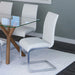 Maxim Side Chair, set of 2 in White - Furniture Depot