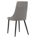 Venice Side Chair, set of 2 in Grey - Furniture Depot