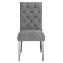 Load image into Gallery viewer, Chloe Side Chair, set of 2 in Grey - Furniture Depot