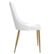 Antoine Side Chair, Set of 2, in White - Furniture Depot