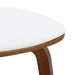 Zuni Side Chair in White Faux Leather - Furniture Depot