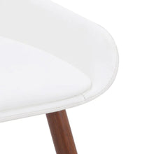 Load image into Gallery viewer, Hudson Side Chair in White Faux Leather - Furniture Depot
