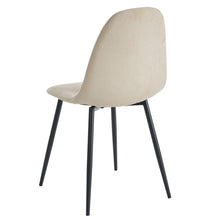 Load image into Gallery viewer, OLLY-SIDE CHAIR-BEIGE set of 4 - Furniture Depot