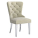 Hollis Side Chair, Set of 2, in Ivory - Furniture Depot