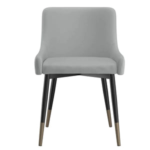 Xander Side Chair, Set of 2, in Light Grey - Furniture Depot