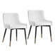 Xander Side Chair, Set of 2, in White - Furniture Depot