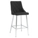 Devo 26" Counter Stool, Set of 2, in Black - Furniture Depot