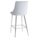 Devo 26" Counter Stool, Set of 2, in Light Grey - Furniture Depot