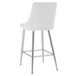 Devo 26" Counter Stool, Set of 2, in White - Furniture Depot