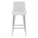 Devo 26" Counter Stool, Set of 2, in White - Furniture Depot