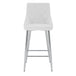 Devo 26" Counter Stool, Set of 2, in White - Furniture Depot