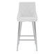 Devo 26" Counter Stool, Set of 2, in White - Furniture Depot