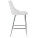Devo 26" Counter Stool, Set of 2, in White - Furniture Depot