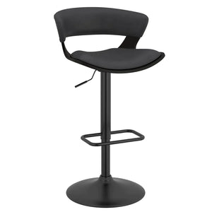 Rover Air Lift Stool in Charcoal - Furniture Depot