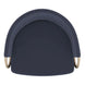 Lavo 26" Counter Stool, Set of 2 in Blue and Black and Gold - Furniture Depot