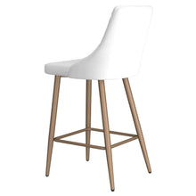 Load image into Gallery viewer, Antoine 26&quot; Counter Stool, Set of 2, in White - Furniture Depot