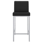Porto 26" Counter Stool, Set of 2, in Black - Furniture Depot