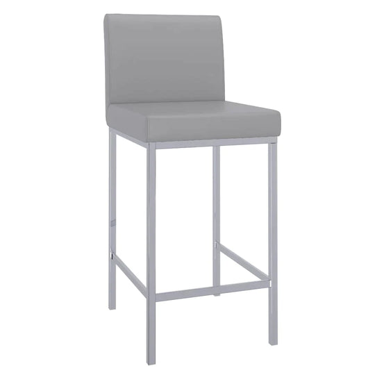 Porto 26" Counter Stool, Set of 2, in Grey - Furniture Depot