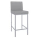 Porto 26" Counter Stool, Set of 2, in Grey - Furniture Depot