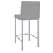 Porto 26" Counter Stool, Set of 2, in Grey - Furniture Depot