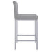 Porto 26" Counter Stool, Set of 2, in Grey - Furniture Depot