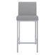 Porto 26" Counter Stool, Set of 2, in Grey - Furniture Depot