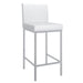 Porto 26" Counter Stool, Set of 2, in White - Furniture Depot