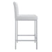 Porto 26" Counter Stool, Set of 2, in White - Furniture Depot