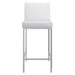 Porto 26" Counter Stool, Set of 2, in White - Furniture Depot