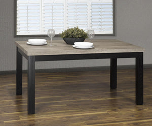 Elise Dining Collection with Beige Chairs