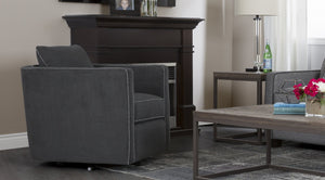 Monica Swivel Accent Chair - Furniture Depot (4605349724262)