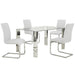 FRANKFURT/MAXIM WT-5PC DINING SET - Furniture Depot