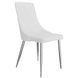 Rocca/Devo 5pc Dining Set, Walnut/White - Furniture Depot