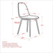 ROCCA/LYNA GY-5PC DINING SET - Furniture Depot