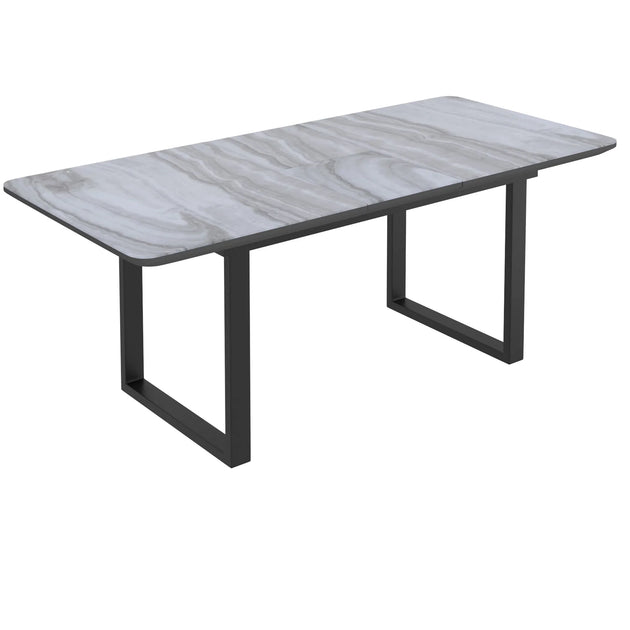 GAVIN/SILVANO GY-7PC DINING SET - Furniture Depot