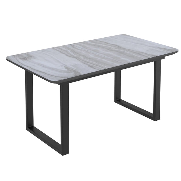 GAVIN/SILVANO GY-7PC DINING SET - Furniture Depot